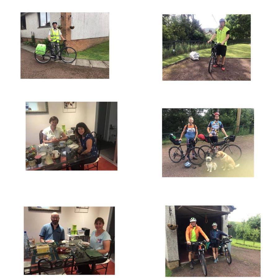 On Route 74 Cycle Route - Glencaple Manse, Crawford Apartment Bagian luar foto